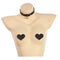 2pcs Women Accessories Nipplecovers Sexy Self Adhesive Pasties (Black) A#S