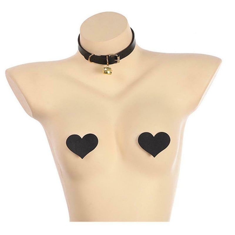 2pcs Women Accessories Nipplecovers Sexy Self Adhesive Pasties (Black) A