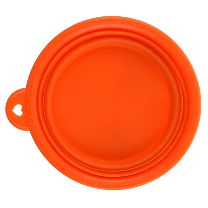 Portable Folding Silicone Dog Cat Travel Feeding Food Feeder Pet Bowl