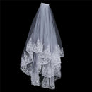 Two Layers White Wedding Veil Bridal Veil Short Tulle Veils Wedding Accesso