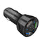 Black 7A Portable 3 USB Ports Car Charger + Charging Cable For DJI Mavic Mini