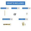 Picture Hangers,Painting Hanging Kit Picture Suspension Kit 220 Pieces Heav
