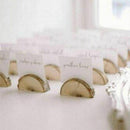 10 wooden card holder seat card holder deck card wedding decoration Z9M6