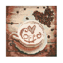 Full Drill Coffee 5D Diamond DIY Painting Craft Kit Home Decor