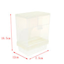 Pet Parrot Automatic Feeder for Small to Medium Birds, No-Mess Bird Feeder