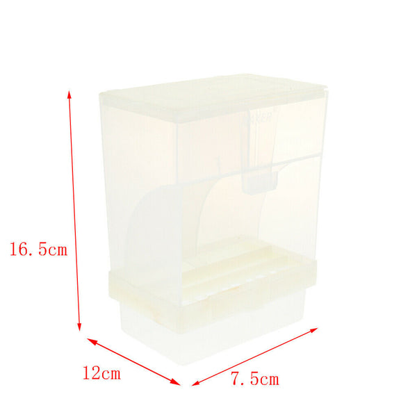 Pet Parrot Automatic Feeder for Small to Medium Birds, No-Mess Bird Feeder