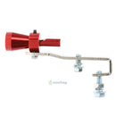 Car Turbo Sound Whistle Muffler Exhaust Pipe Auto Blow off Valve Simulator S Red