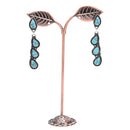 1 Pair Water Drop Earrings Boho Women Dangle Turquoises Bohemian Jewelry G BX
