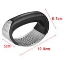 Garlic Press Rocker Food Grade Stainless Steel Garlic Mincer Crusher