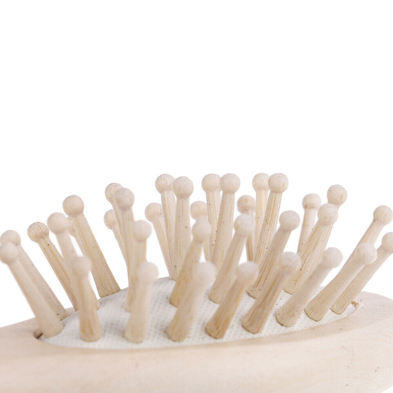 Wooden Hair Vent Brush Brushes Hair Care and Beauty SPA Massager Massage Com Gw