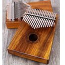 17 Keys Kalimba African Solid Thumb Finger Piano 17 Keys Solid Wood Kalimba