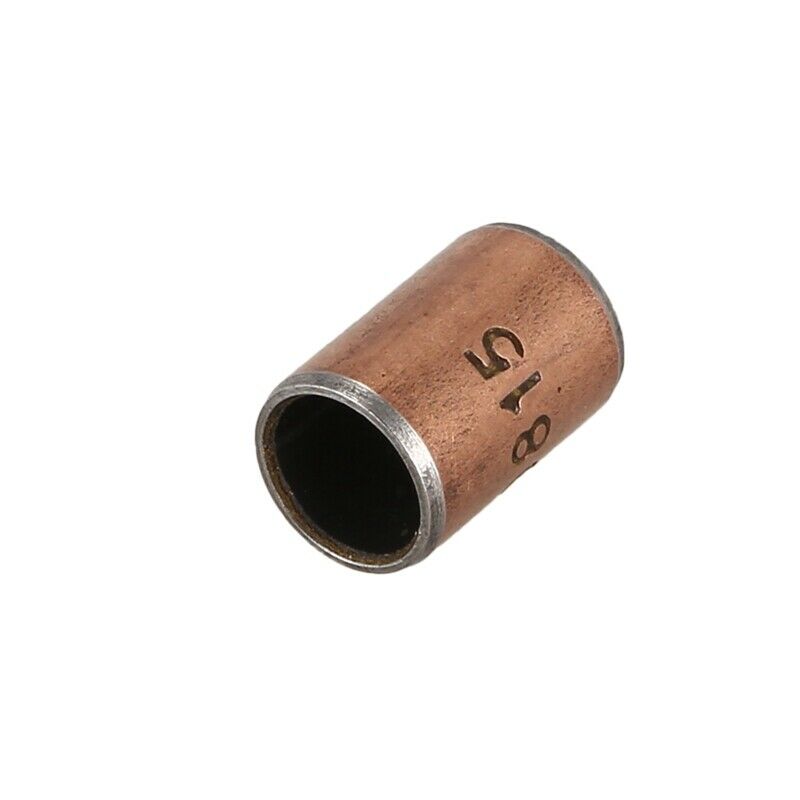 4 x brass tone self-lubricating plain bearing sleeve 15 * 10 * 8mm metal T3A7