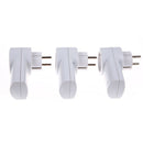 EU 3 Pack Wireless Remote Control Power Outlet Light Switch Plug Socket