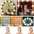 Hollywood Style LED Vanity Mirror Lights Kit For Makeup 10 Bulbs Dressing H R9V5
