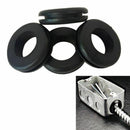 180 Pcs Round Rubber Grommet Assortment Set: Electrical Conductor Gasket Ri
