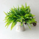 7 Branches Artificial Boston Fern Bouquet Plastic Artificial Plants Home Decor3C
