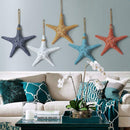 Mediterranean Style Beach Starfish Bathroom Home Wedding Wall Art Decor Blue
