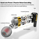 Wired Headphone Headsets Earbuds Noise Isolating In-The-Ear-Headphones For