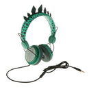 Dinosaur Glitter Kids On Ear Headphone Volume Limiting for Boys Children