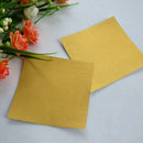 100pcs Square Sweets Candy Chocolate Lolly Paper Aluminum Foil Wrappers Gol W3I7