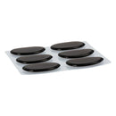 6pcs/set Snare Drum Mute Pad Drum Damper Gel Pads Snare Tom Drum Muffler Mu