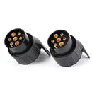 13Pin To 7Pin Plug Adapter Car Trailer Truck Caravan  Towbar Socket Conver FT