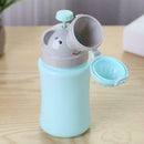 Portable Hygiene Toilet Urinal Travel Anti-leakage Potty (Boy Light Blue) A