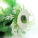 11.8" Green Artificial Plastic Plant Grass FishTank Aquarium Ornament Decor
