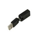 New USB 2.0 Male To USB Female 360 Degree Rotation Angle Extension Adapt OCF