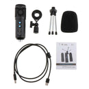 USB Microphone for Computer, Gaming PC Recording Condenser Microphone Tripod