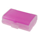 Travel Tablet Pill Medicine Dual Layer 6 Compartments Dispenser Box(Pink)