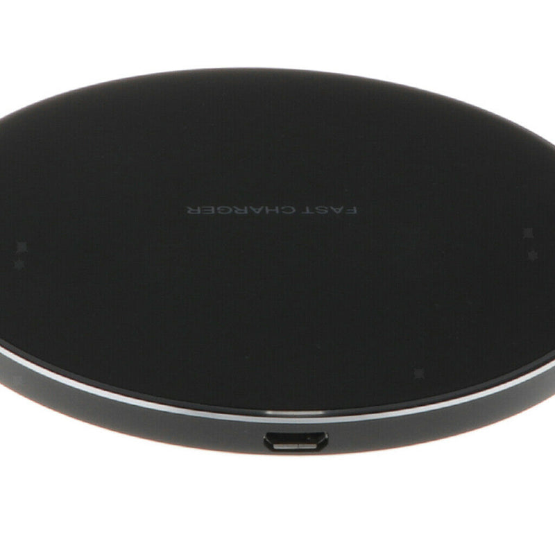 Qi Wireless Charger Fast Charging Black