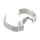 Stainless Steel Wristband and Butterfly Closure For for HUAWEI Watch Sliver