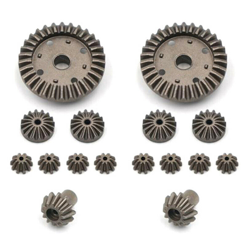 16pc/set 30T 24T 12T Differential Driving Gears for Wltoys 12428 12429 RC Ca Gw