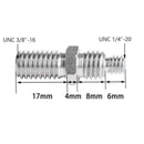 1/4&3/8 Convert Screw Dual-use For Tripod Ball Head Release Quick Plate Mon F0L0