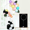 Large Balloon Arch Set Column Stand Base Frame Kit Decor New Birthday Baby E2O1