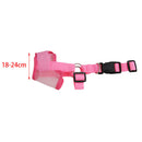 Adjustable Dog Muzzle for Barking Soft Dog Mouth Cover Anti-bite Pink L