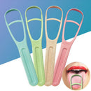 1x plastic tongue tounge cleaner scraper dental care oral hygiene mouth randomJR