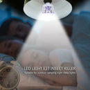 2 in 1 E27 9W LED Bulb Mosquito Killer Lamp Anti Fly Bug Zapper Light