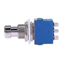 Guitar Effects Pedal Stomp Foot Metal Switch True Bypass Accessory (Blue)