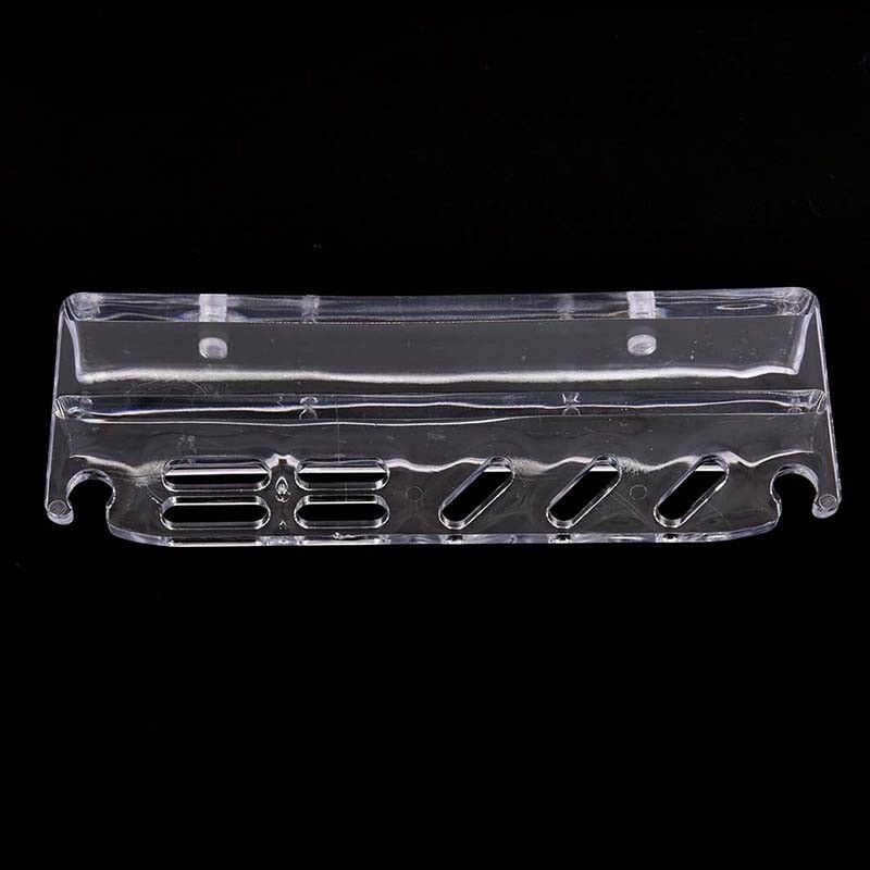 Acrylic water plant tool maintenance side holder aquarium tank tweezer scissorOZ