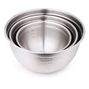 Stainless Steel Mixing Bowls 21.5cm Making Cake Bread Dough Sauces 12cm High