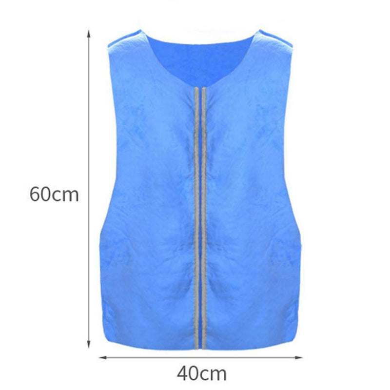 Ice Cooling Vest Summer Cool Sunstroke Prevention Clothes Outdoor Travel Sports