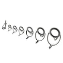 7pcs Spinning Rod Guides Tip with Eyelets, Fishing Rod Guide Replacement Tip