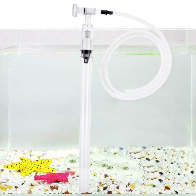 Practical Aquarium Fish Tank Vacuum Water Exchanger Gravel Vacuum Cleaner
