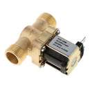1/2 Inch Electric Solenoid Valve DC12/24/220V Solar Coil Valve for Water DC220V