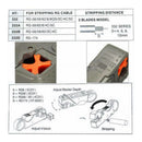 Cable Stripper Cutter Stripping Plier Wire Hand Tool Rotary Coax Coaxial Kit Hot