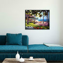 5D DIY Full Drill Diamond Painting Seascape Cross Stitch Embroidery Mosaic