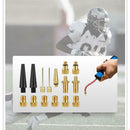 Bike Valve Type Adaptor Bike Wheel Tire Valve Adapter Cap Tube Pump (15pcs)