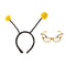 Funny Yellow Insect Bumble Bee Hair Band Glasses Glasses, The Party